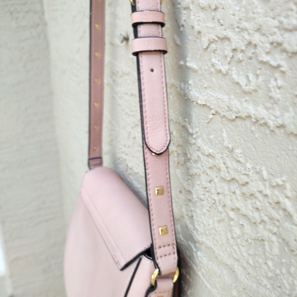 Victorias Secret blush studded tassel crossbody bag - Picture 9 of 10